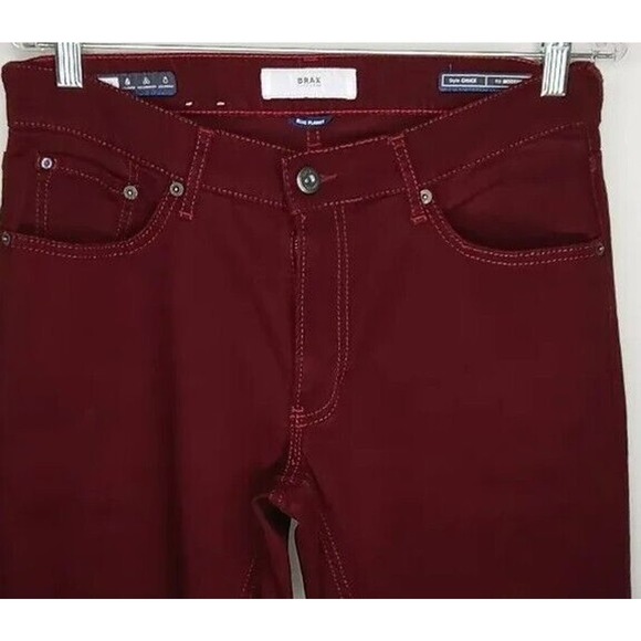 Brax Chuck Modern Fit Jeans in Burned Red - 32/34 - Picture 2 of 12